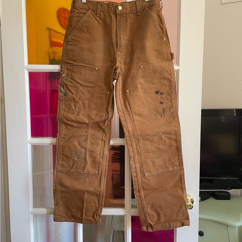 Carhartt Distressed Reinforced Knee Workwear Pants